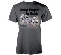 Deep Purple Grey in Rock Ritchie Blackmore T Shirt Men Unisex Grey M
