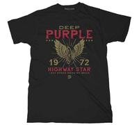 Deep Purple Highway Star Official Tee T-Shirt Mens Unisex (Medium)