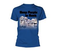 Deep Purple In Rock Blue T-Shirt NEW OFFICIAL