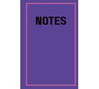 Deep Purple & Pastel Pink Hardcover Notebook: Gorgeous Two-Tone Hardcover Journal | 120 Pages Heavyweight Cream Paper