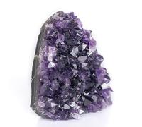 Deep Purple Project Amethyst Crystal Rock 1/2 to 1 lb Raw Clusters from Uruguay Quartz Geode, 1.5 to 2 Lb, stone