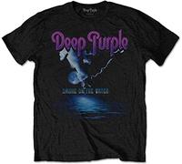 Deep Purple 'Smoke On The Water' T-Shirt (Large) Black