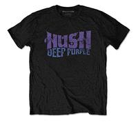 Deep Purple - T-Shirt # S Unisex Black # Hush