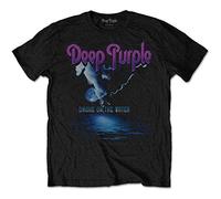 Deep Purple Men's DPTS02MB04 T-Shirt, Black, Extra Large (42"- 44")