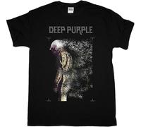 DEEP Purple WHOOSH Black T Shirt Hard Rock IAN Gillan Steve Morse AIREY