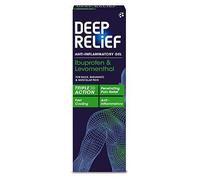 Deep Relief Anti Inflammatory Gel - Triple Action Relief From Back, Rheumatic & Muscular Pain, 50 g (Pack of 1)