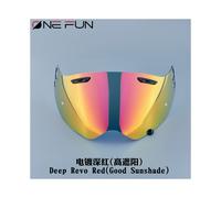 (Deep Revo Red) Helmet Visor for Arai Tour Cross 3 TX3 XD4 Visor shield Helmet Photochromatic