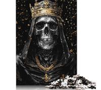 Deep Rich Skull Puzzles 1000 Pieces Wooden Puzzles Wood Puzzle Jigsaws For Adults Teenagers Teenager Man Woman Gift 1000pcs (75x50cm)