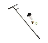 Deep Root Watering Tool for Trees and Shrubs Stainless Steel with Fertilizer Bottle