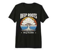 Deep Roots Strong Foundation Family Premium T-Shirt