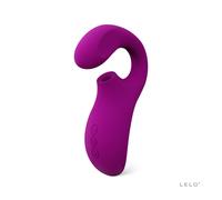 Lelo Cruise Dual Stimulation Sonic Massager vibrator with clitoral stimulator Purple 17 cm