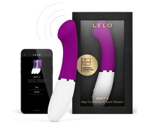 (Deep Rose) LELO GIGI 3 App-Controlled G-Spot Vibrator for Women with 8 Pleasure Settings, Female Vibrator, Sex Toy, Adult Toy, Plum