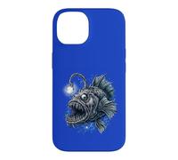 Deep Sea Anglerfish Bioluminescent Fish Ocean Creature Art Case for iPhone 14
