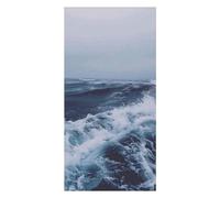 Deep Sea Blue Style Beach Towels Extra Large, Quick Dry Absorbent Multipurpose, Oversized Beach Towel, Sand Free Foldable Lightweight, Travel Towel, For Beach Pool Camping Travel Vacation, 63x31.5 in