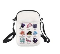 Deep Sea Creatures Crossbody Bag Marine Biology Anatomy Gifts Messenger Bag