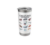 Deep Sea Creatures - Deep Sea Fish Stainless Steel Insulated Tumbler