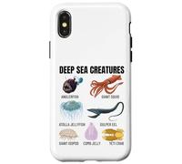 Deep Sea Creatures Ocean Biology Marine Life Oceanography Case for iPhone X/XS