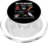 Deep Sea Creatures Ocean Biology Marine Life Oceanography PopSockets PopGrip for MagSafe
