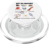 Deep Sea Creatures Ocean Biology Marine Life Oceanography PopSockets PopGrip for MagSafe