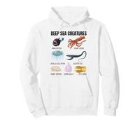 Deep Sea Creatures Ocean Biology Marine Life Oceanography Pullover Hoodie