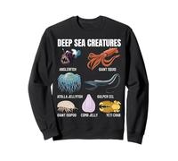 Deep Sea Creatures Ocean Biology Marine Life Oceanography Sweatshirt