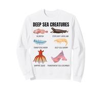 Deep Sea Creatures Ocean Biology Marine Life Oceanography Sweatshirt