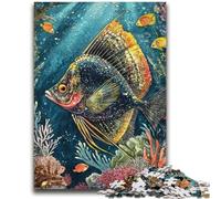 Deep-sea Fish 2000 Piece Jigsaw Puzzle for Adults And Teenagers,Learning Educational Toy for Is Ideal As A Gift for The Whole Family (70X100cm)