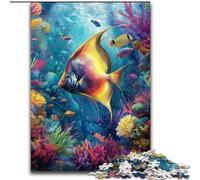 Deep-sea Fish Jigsaw Puzzles for Adults 1000 Piece, Educational Stress Relief Toy for Is Ideal As A Gift for The Whole Family (50x75cm)