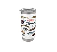 Deep Sea Fish Ocean Biology & Marine Science Educational Stainless Steel Insulated Tumbler