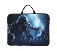Deep Sea Octopus Monster Pattern Laptop Sleeve Case 14 in Suitable for Notebook Computer Tablet Traveling Carrying Simple Case