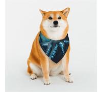 Deep sea Octopus Pet Scarf Stylish Triangle Bid Scarf Bandana Pet Accessory,Washable Pet Kerchief for Girl Boy Dogs or Cats Medium