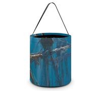 Deep Sea Shipwreck Ancient Pirates Ship Foldable Halloween Trick Or Treat Bags Tote Goodie Candy Bucket Gift Party Favor Supplies
