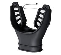 Deep Sea Snorkel Attachment: Adjustable Silicone Diving Mouthpiece, Durable and Comfortable | Two-Stage Bi-Color Regulator Nozzle for Snorkeling, Improving Diving Equipment, Travel, Rend