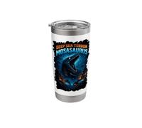 Deep Sea Terror Mosasaurus Ocean Creature Predator Monster Stainless Steel Insulated Tumbler
