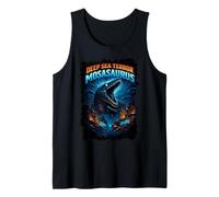 Deep Sea Terror Mosasaurus Ocean Creature Predator Monster Tank Top