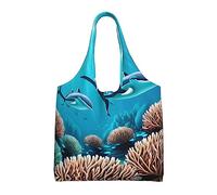 Deep Sea Whales Shoulder bag - convenient to carry, suitable for shopping, work and study