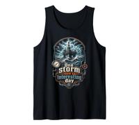 Deep Sea Worker One Storm from an Interesting Day Tank Top