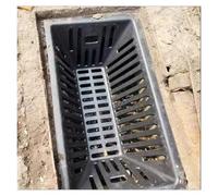 Deep Sinking Waste Interception Basket, Drain Protector and Trash Catcher for Preventing Clogs in Rainwater Outlets and Infiltration Systems