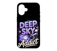 Deep Sky Addict Astrophotography Astronomy Nebula Case for iPhone 16