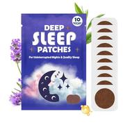 Deep Sleep Plasters - Sleep Improvement Product, Natural Support - For Busy Professional Travellers and Adults with Light at Home and on the Go