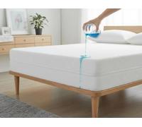 Deep Sleep Waterproof Mattress Encasement - 100% Cotton Terry Zippered Protector | Anti Bed Bug & Dust Mite Proof | Hypoallergenic, Breathable Full Coverage