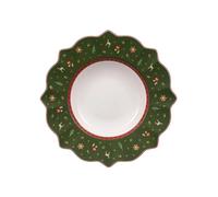 Deep Soup Plate - Villeroy & Boch 26cm Green Porcelain Toys Delight