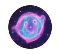 Deep Space Little Ghost Nebula Astral Glow Telescope Metal Tin Sign