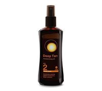 Deep Tan Bronzing Oil Spray 200ml SPF2 - The Water Resistant Formula Also Contains Tyrosine To Stimulate And Strengthen Your Natural Tan