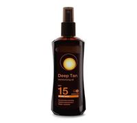 Deep Tan Oil Spray 200ml SPF15 - It Also Provides Skin With Long Lasting Hydration, Which Helps To Reduce Dryness - Long Lasting Hyrdration For The Skin.