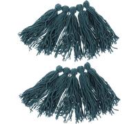 Deep Teal Fish Spawning Mops 10pcs - Floating Aquarium Breeding Mops for Egg Laying, Angelfish, Shrimp