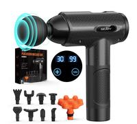Deep Tissue Massage Gun 30 Speed - Medium Black Big