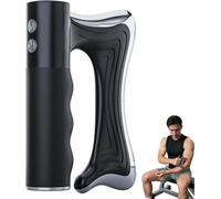 Deep Tissue Massage Gun, Portable Fascia Release Percussion Massager with Warming Vibrations, LED Display, Contour Fit Design for Neck, Back, Legs, Arms, Full Body Muscle Recovery