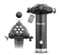 Deep Tissue Massage Gun with 5 Speeds, Vibrating Muscle Massager - Therapy Massager for All Body Relief, Trigger Point Therapy Massage Tool - Gifts for him/her (Black BG1)