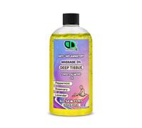 Deep Tissue Massage Oil - Anti-Inflammatory Aromatherapy Blend with Sweet Almond, Peppermint, Rosemary & Lavender - Muscle Relaxation & Pain Relief for All Skin Types (50ml)